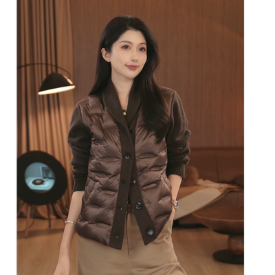 首秀VITALITY COCO波兰科鲁达90白鹅绒休闲羽绒服毛领外套-2652