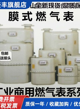 重庆山城 G6/G10/G16/G25/G40/G65/G100膜式燃气表工业燃气流量计