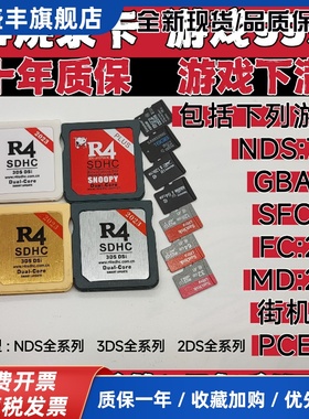NDS烧录卡 NDSL游戏卡 DSi 3DS 新老大三专用 游戏下满R4卡