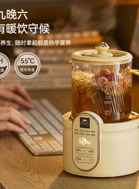康宁养生壶小型办公室全自动电炖养生杯煮茶器煮茶壶