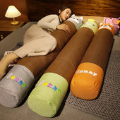 夏季 凉席抱枕长条枕圆柱床头靠垫凉席床上长型枕头抱着睡觉女夹腿