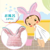 加厚干发帽超强吸水干发巾包头发 速干毛巾儿童擦长发浴帽爱女