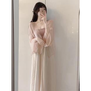 奶糯可盐小个子温柔风三件套新中式国风禅意改良汉服套装裙女夏季