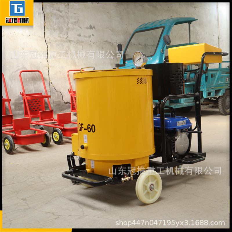 小型沥青灌缝机 路面道路裂痕维护设备马路裂缝填缝机 结构紧凑