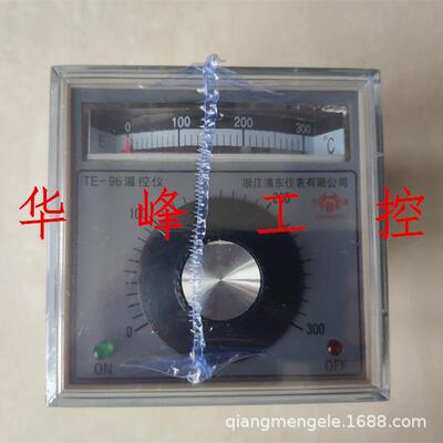 浙江浦东仪表 中浦 指针式温控仪 TE-96 TEFA-2001 400度 K/E型