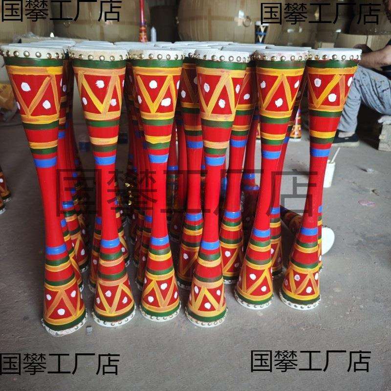 长鼓瑶族连族鼓舞蹈小表演南细腰鼓广场艺考学生鼓