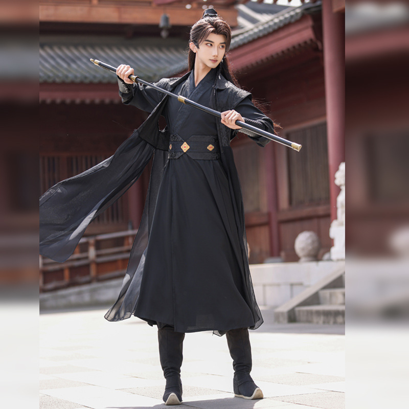 云梦集原创汉服男女2025新款宋制武侠客劲装COS服影视服装学生古