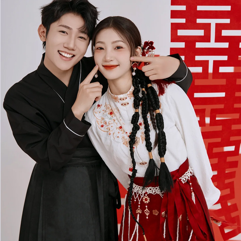 云梦集秀2025新款新式敬酒服重工嫁衣新娘结婚出阁服龙凤褂高档礼