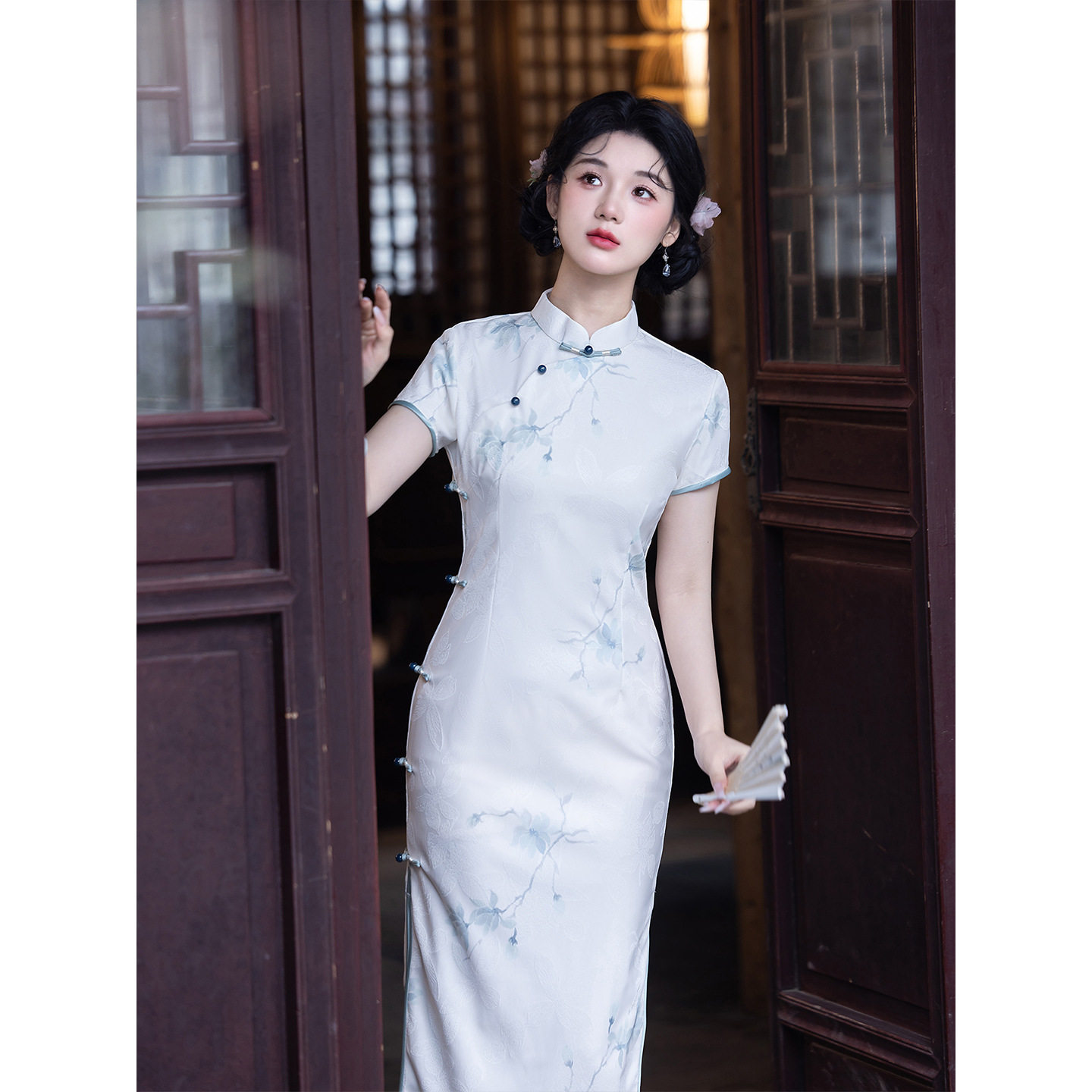 织造局绝美新中式旗袍改良年轻款少女高级感小个子日常可穿素雅