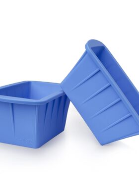 跨境新款带盖硅胶冰格特大号制冰冰桶大冰块模具冰浴ice bucket