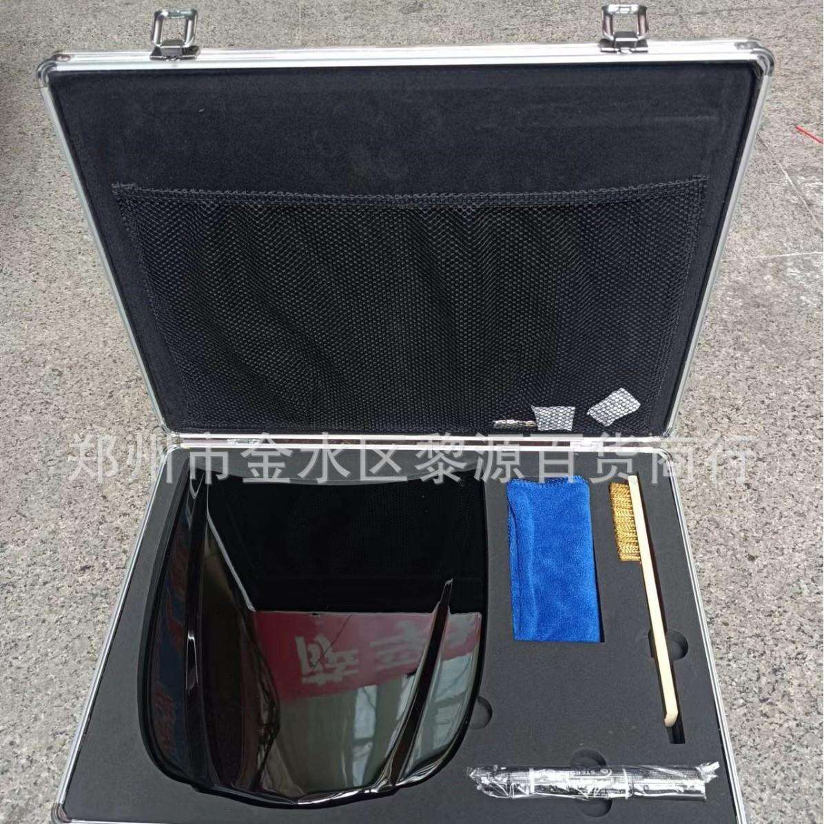 汽车金属小机盖模型隐形车衣测试工具箱套装镀晶镀膜展示板车漆