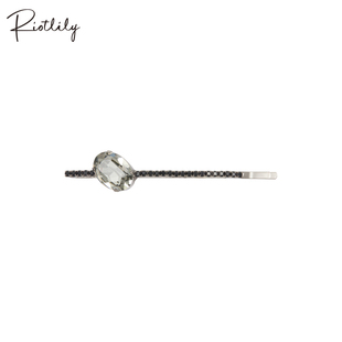 Riotlily/艾特里里暗夜流星系列发夹大颗锆石送女友礼物新年礼物