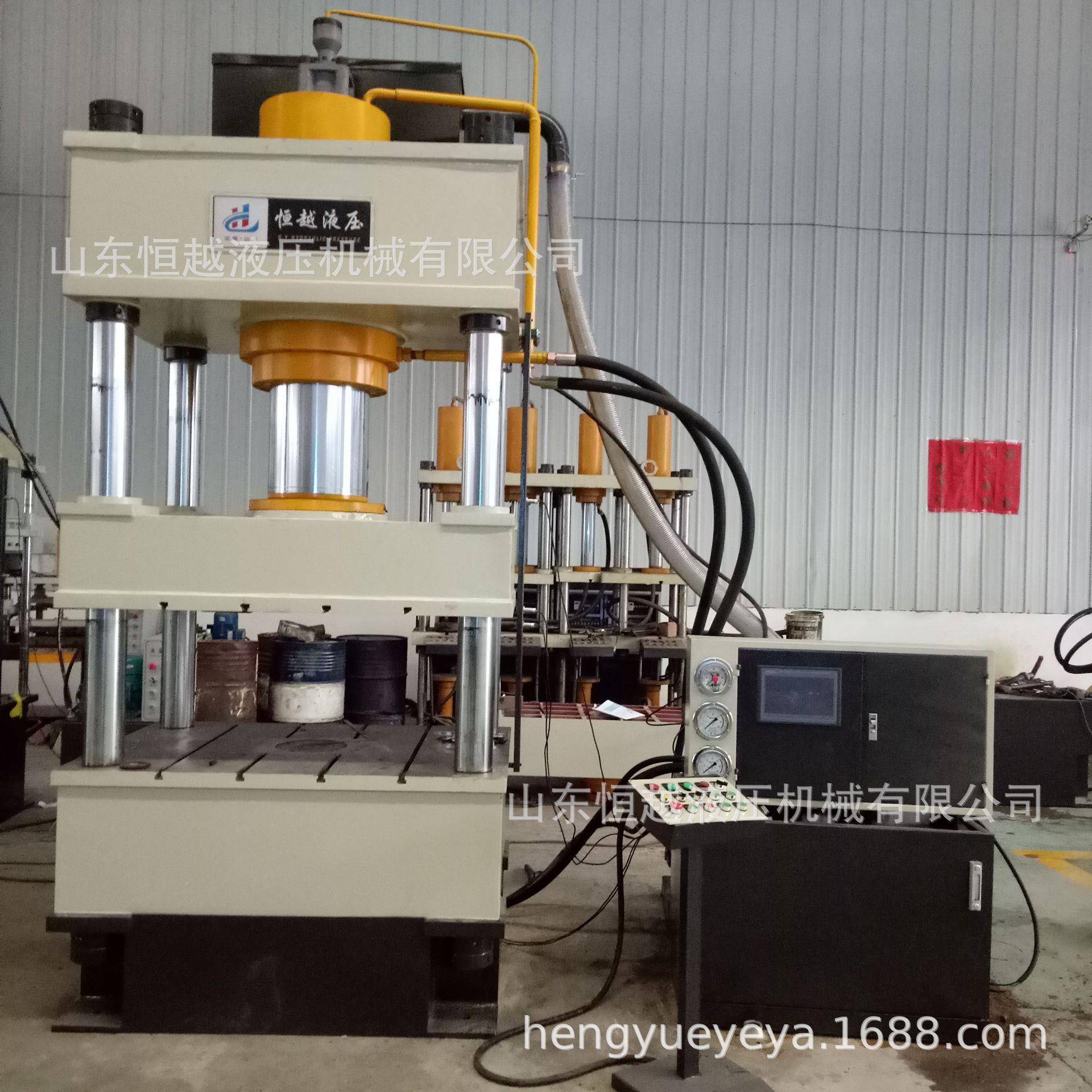 厂家定制力315吨金属粉成型四末油压机 耐火砖成型压机 压块柱机