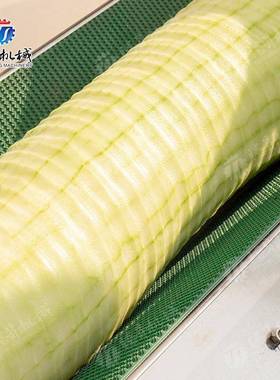 大型卧式冬瓜去皮机 削冬瓜削皮设 腾昇冬TWV机备械 瓜皮厚度可调