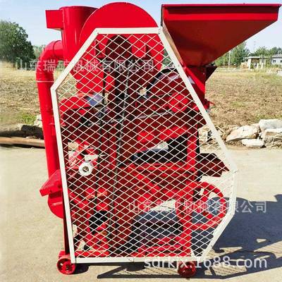 除尘壳机花生粒脱机二次脱抽风皮复脱油坊花生剥机电柴两用UIE脱