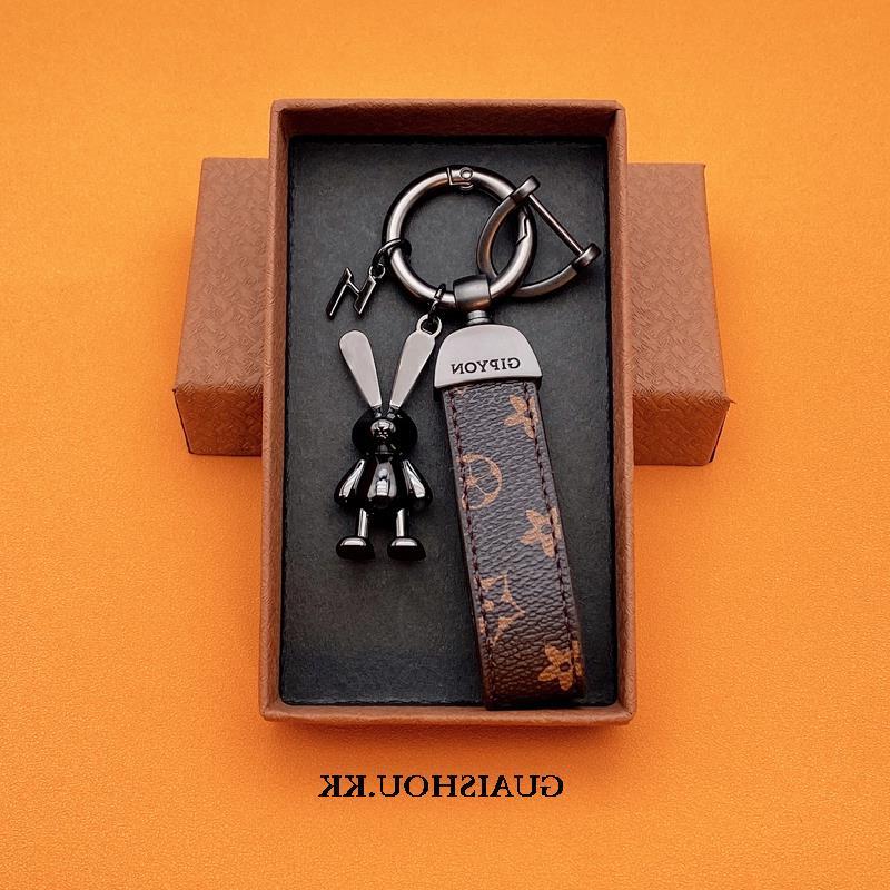 LV&GEDETE官方旗舰店汽车钥匙扣挂件男锁匙链圈礼物 女生背包挂饰