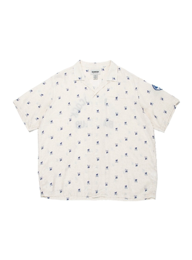 【现货折扣】BOWWOW WEATHERVANE BOAT CLUB短袖休闲衬衫25SS