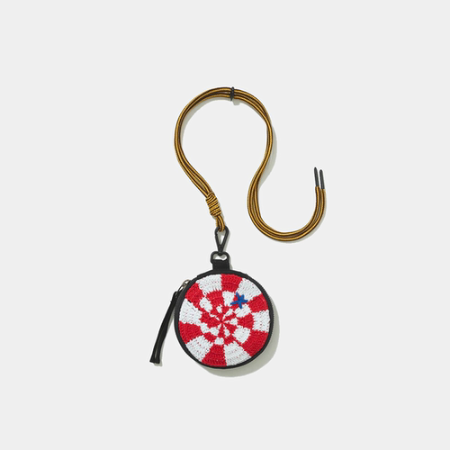 PIET钩针格子潮流零钱包