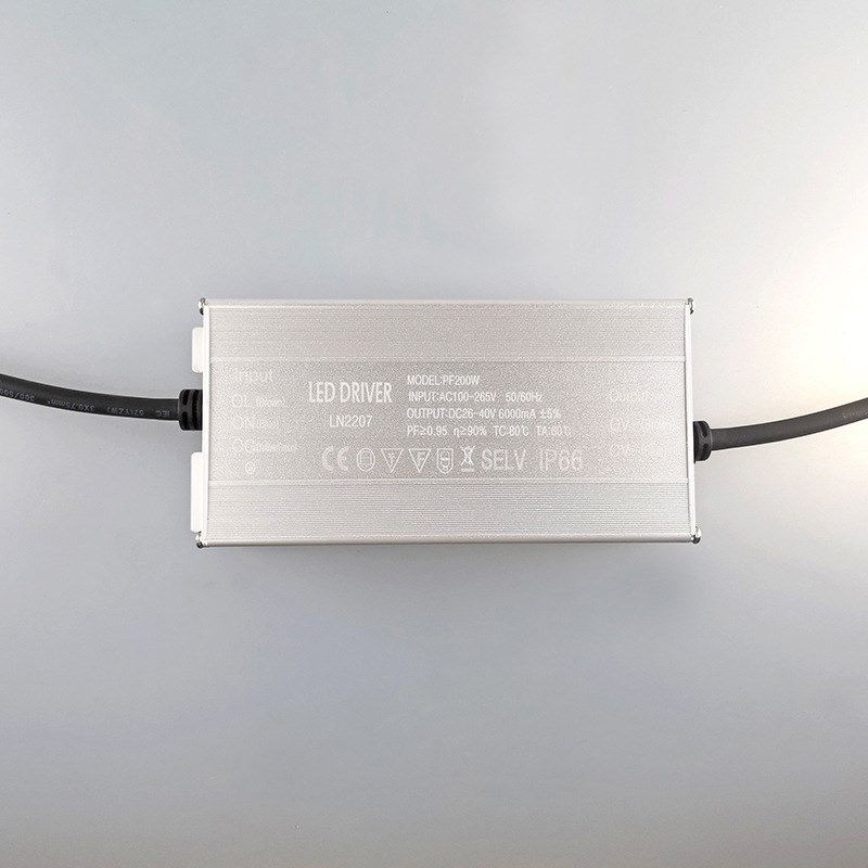 LED驱动电源200W全铝防水驱动电源200W路灯驱动源头厂家隧道电源