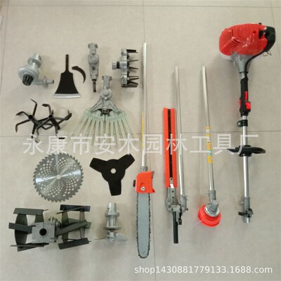 单肩侧挂 优质52CC 二冲程多功能割草机  2-Stroke Brush Cutter