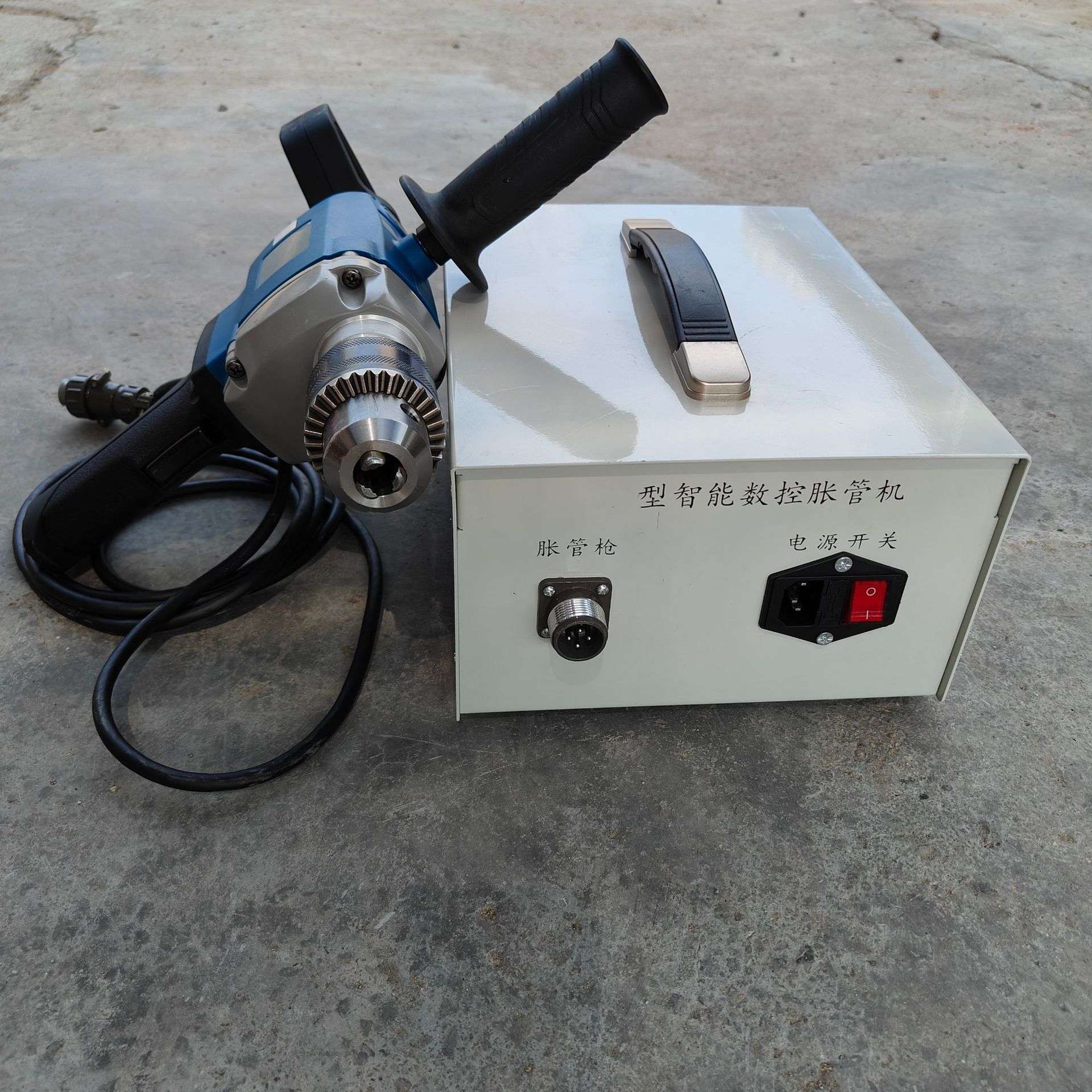 铝管铜管胀管器 不锈钢管电动胀管机 冷凝器胀接管用胀管器