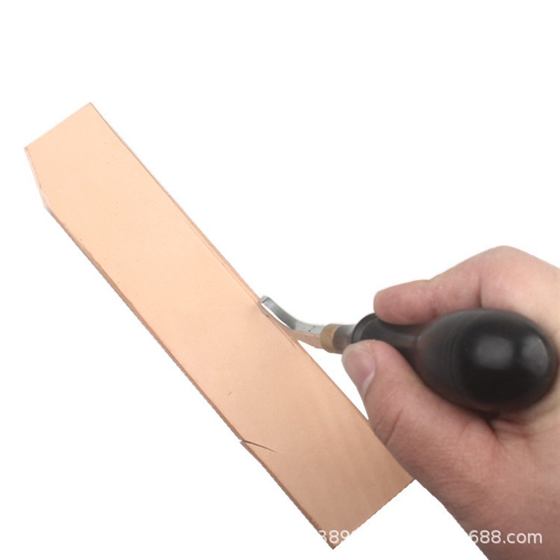 皮革压槽器手工皮具压沟藏线工具皮边起鼓热压器宽体边线器