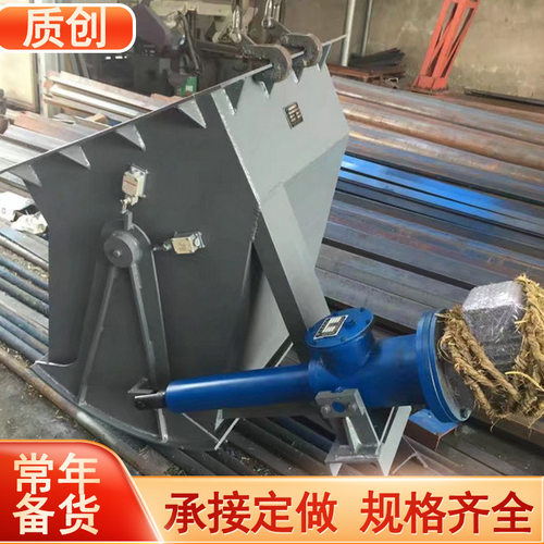 DSZ电液动扇形闸门 电液动装车闸门耐磨电液推杆卸料扇形闸门厂家