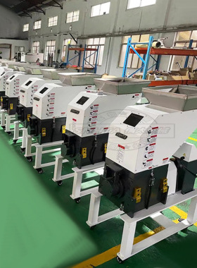 机边粉碎机 SG-2匹水口料破碎 机齿啃式塑胶料头撕碎打料机