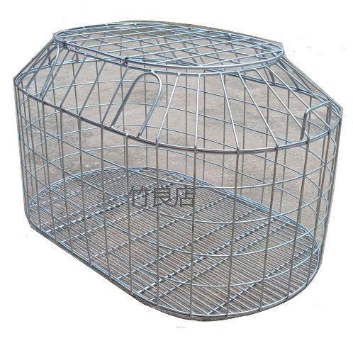 家用小猪笼专用笼铁猪笼猪仔猪笼子鸡笼子狗笼子大特大号鸭笼D制