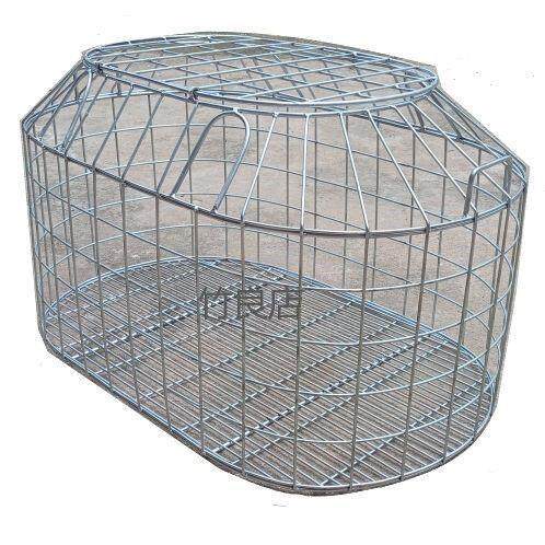 家用小猪笼专用笼铁猪笼猪仔猪笼子鸡笼子狗笼子大特大号鸭笼D制