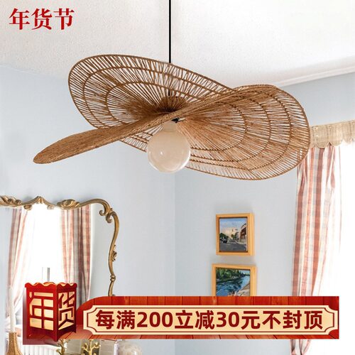 诧寂风复古吊灯客厅餐厅民宿