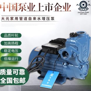 自吸泵家用静音款 大元 220V小型自来水水管管道增压泵吸水机械自动