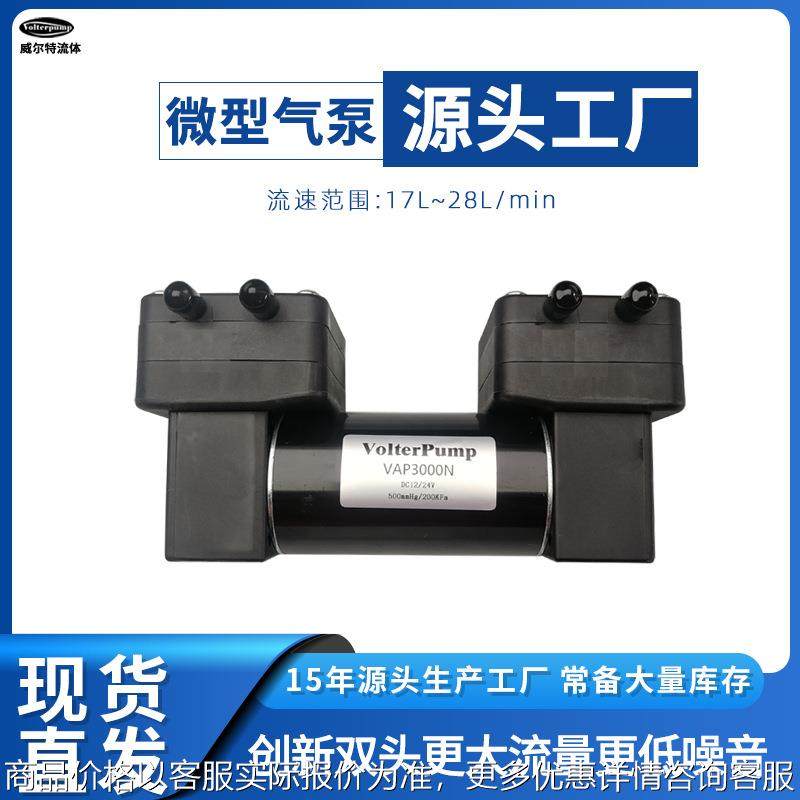 定制微型气泵大流量低噪音双头气泵12v 24v吸痰机增压隔膜泵,五金/工具,其他类型泵,淘宝优惠券,粉丝福利购,淘宝优惠卷