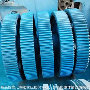 冲床配件齿轮皮带轮铜套滑块滑道曲轴工作台 现货供应铸铁齿轮