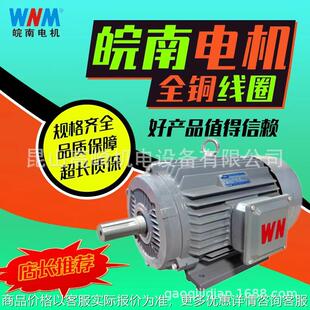 安徽皖南电机YE3-90S-2-1.5W 2极超高效三相异步电机全铜电机