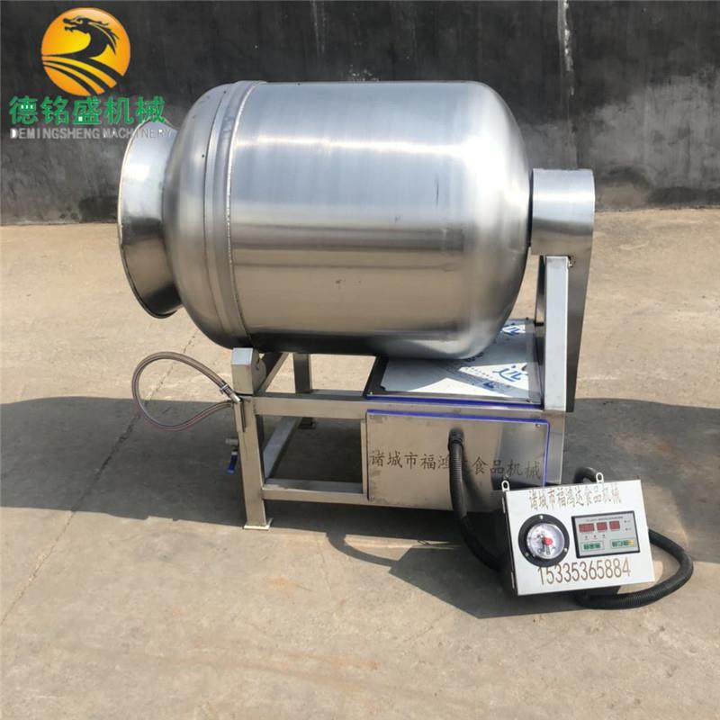 实用型肉类腌制设备厂家304不锈钢鸡翅滚揉机200L真空滚揉机