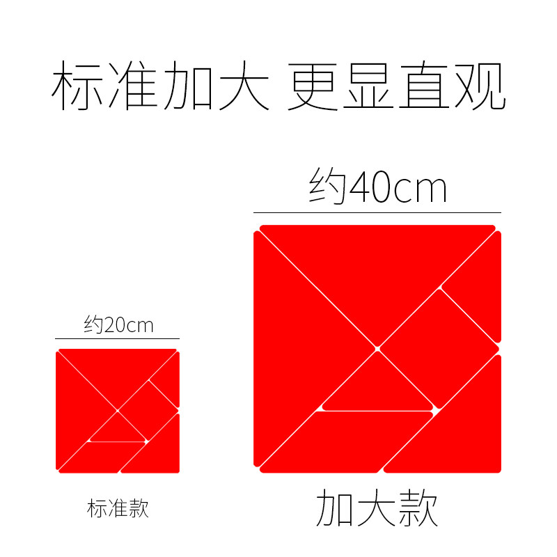 团队管理七巧板企业拓展培训智力拼图益智团建训练建设游戏道具