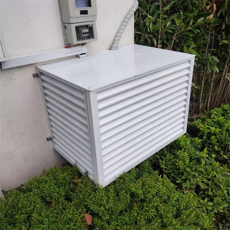 铝合金新款外罩房防雨散热通风格栅围栏阳台防护栏罩