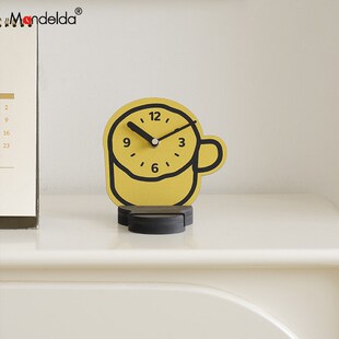 n入户玄关钟表摆放式时钟家居客厅桌面创意支架装饰品