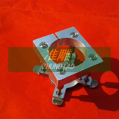 雕刻轴电全自动压板器 浮动压料器直径夹具