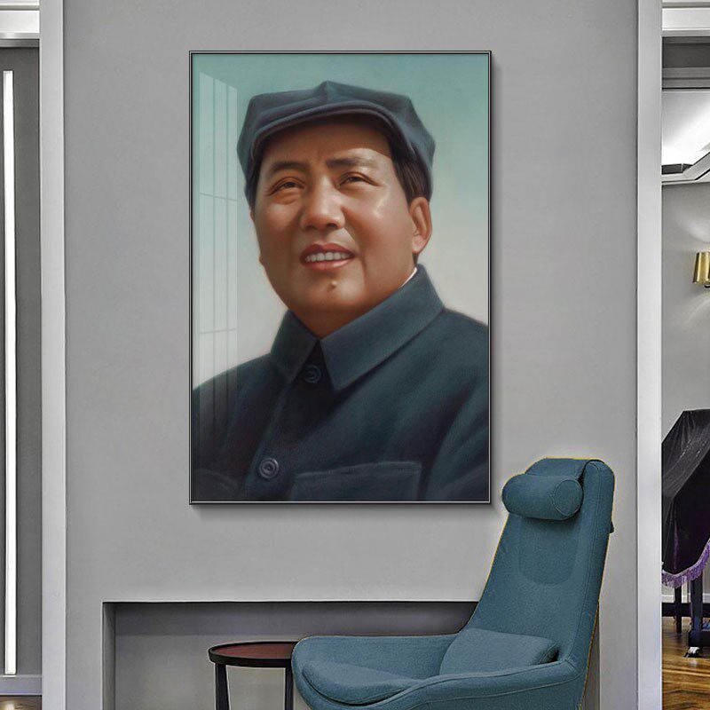 毛主席挂画客厅墙画壁画大气装饰P画伟人挂像中堂画