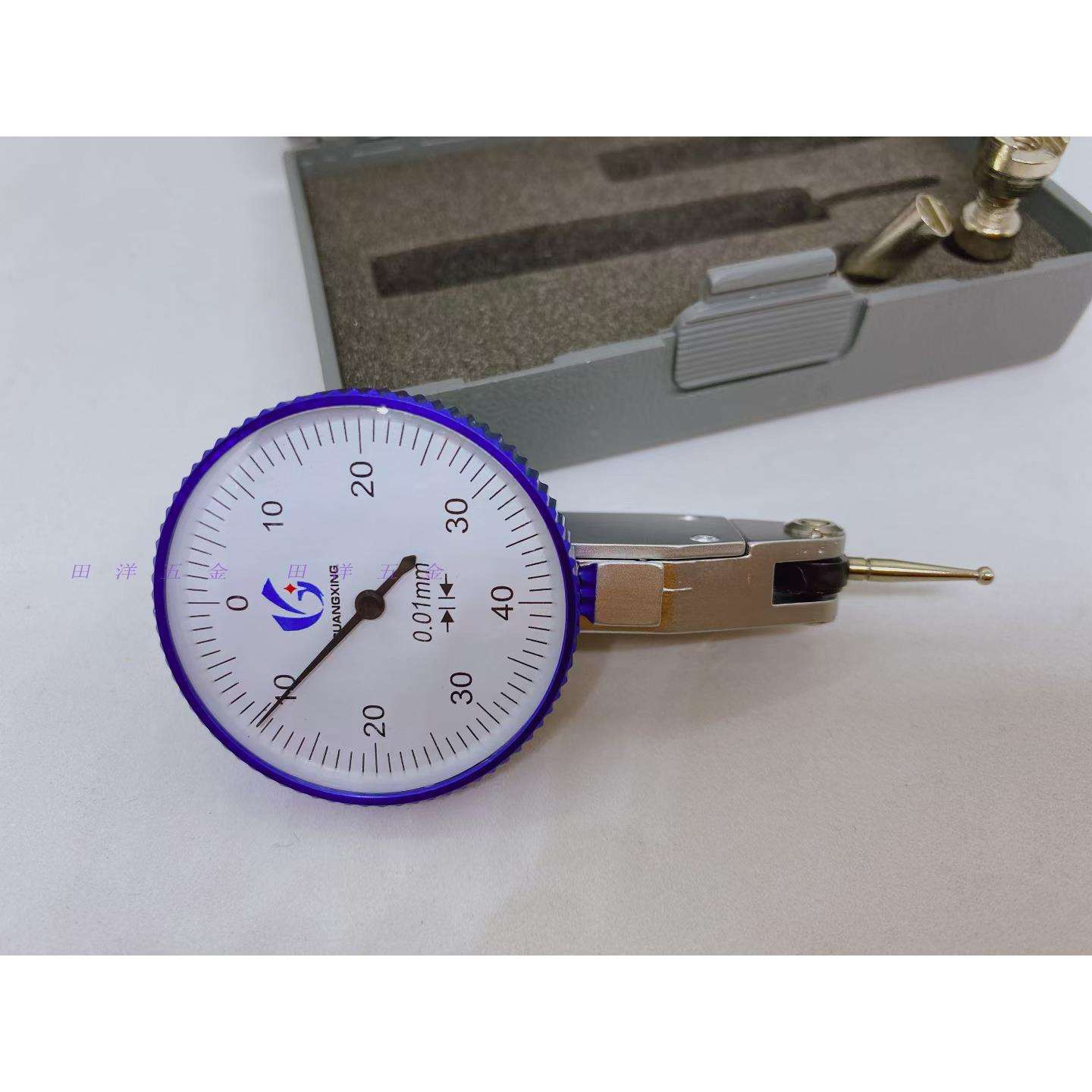 桂林广星杠杆百分表0-0.8*0.01杠杆千分表0-0.2*0.001mm