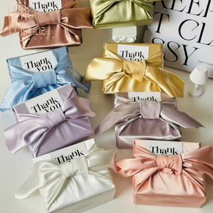 中式款风吕敷礼盒供应 伴手礼中秋节礼盒包装吕敷布