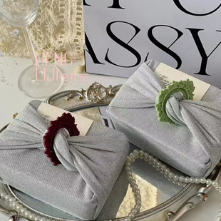 中式款风吕敷礼盒供应 伴手礼端午节礼盒包装吕敷布