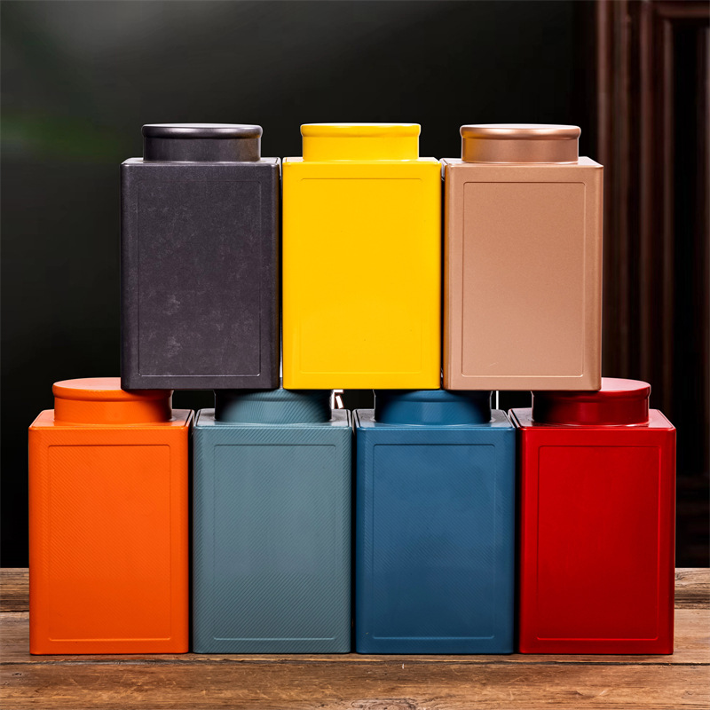 通用茶叶罐金属铁罐红茶绿茶包装