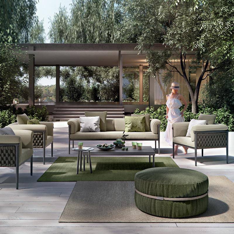 户院外沙发休闲别庭双人室外1-22-3藤编露台花园阳台藤墅北欧防椅