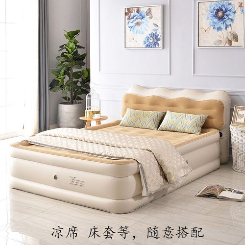 充气床头靠背充气床垫 单气垫床垫子 床地铺床