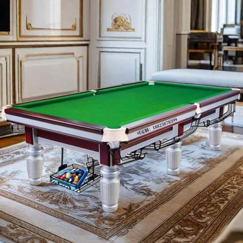 美式八尺桌球台美球星Q7美式球桌台和中式的区球别肇庆式桌台标准