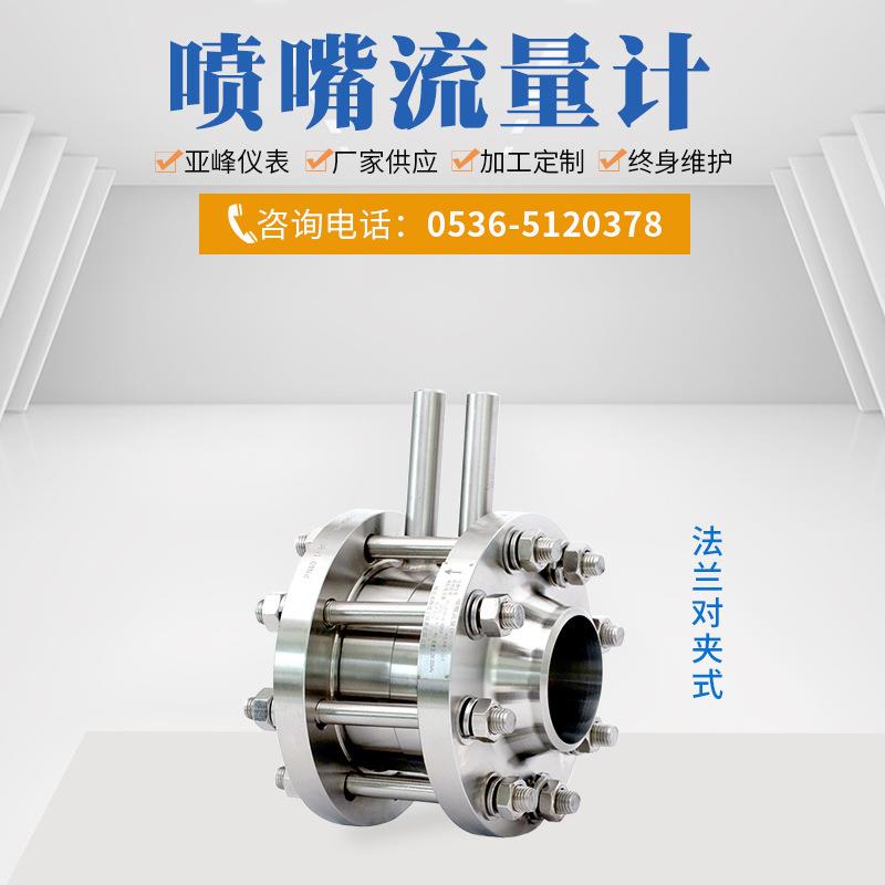 标长径喷嘴流量计 一体式差压量节流装准置ZZG高温蒸汽喷嘴流计