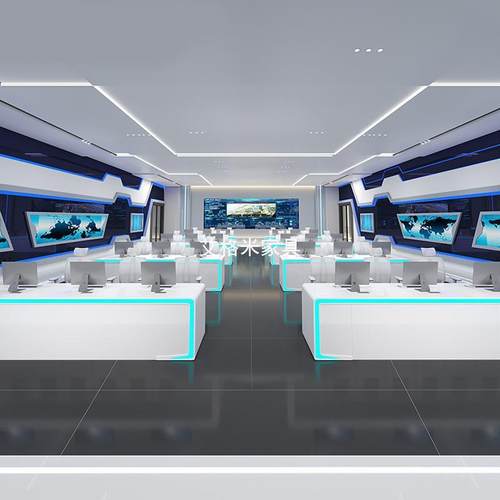 烤漆监控台操作台指工挥中心控中台控室调制度台办公电脑作台